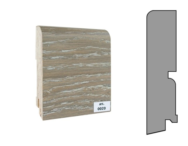 Плинтус шпонированный  Finitura/Финитура  120х30х2400мм арт.020